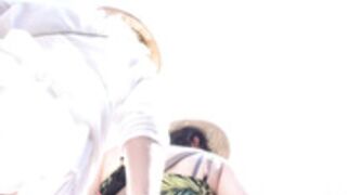 European mini skirt slut milf upskirted so hard candid