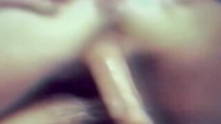 German Blonde Busen takes Huge Hard Uncut Cock Facial