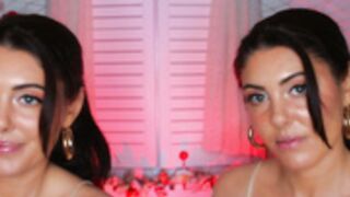 Angelique asmr twin fun video and licking