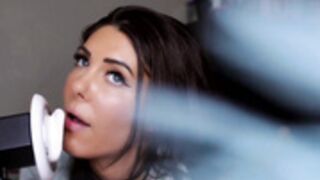 Angelique asmr Ear licking