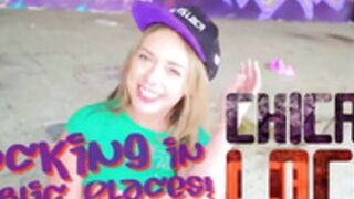 PD Nikol fucks near highway in Spain, in public