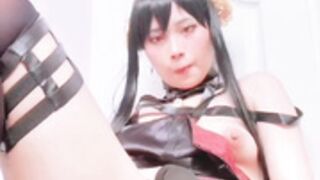 Sanymx cosplay Yor Forger from Spy x Family