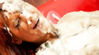 Lucy Bell and Jenna Lovely Strap On Domination