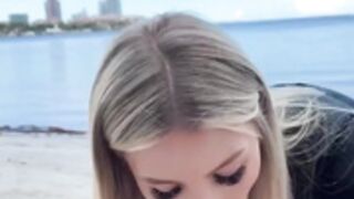 ScarlettKissesXO beach sextape