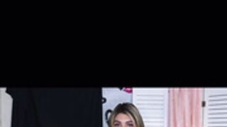 Angelique asmr massages her tits 3