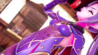 Mona body inflation (genshin impact)