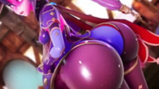 Mona body inflation (genshin impact)