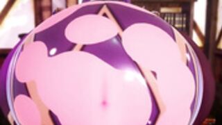 Mona body inflation (genshin impact)