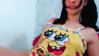 soft_doll_small rubbing her wet pussy