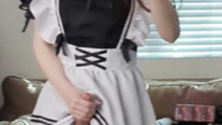 oncloud_e handjob cosplay solo