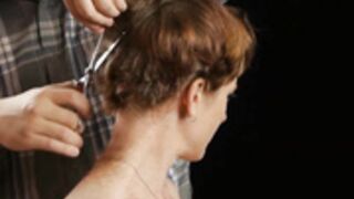 gorgeous redhead shaved smooth bald