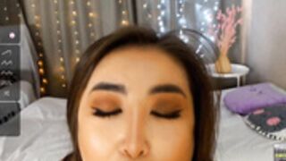 asian sucks dildo like its you, relax and enjoy