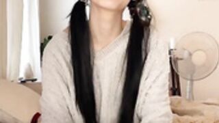 Alison Rainer masturbates like a good daughter