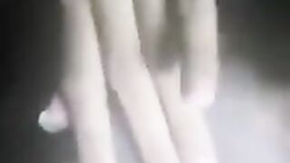 brunette exhibitionist