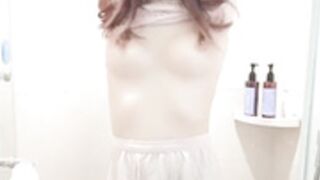 Clean Ladyboy Cock is a Good Ladyboy Cock, Wanking it f