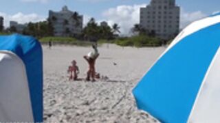 Bitchinbubba - Topless Beach Peekabo part1