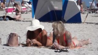 Bitchinbubba - Topless Beach Peekabo part1