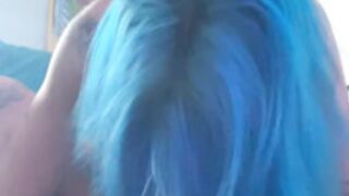 Shark.bae riding a dildo