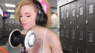 Amouranth - locker room lola asmr