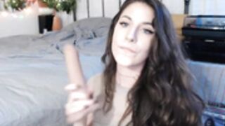 Audrey_ Sloppy Dildo Blowjob 22.02.18