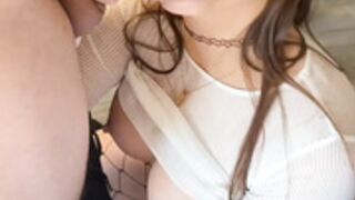 Allison Parker blowjob fan