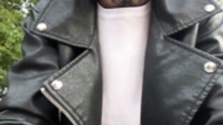 669Aleksa669 showing ass on the street and bj dildo