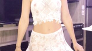 vicky stark pussy masturbation lingerie