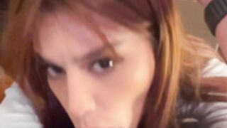 Whoahannahjo blowjob cum face/mouth