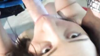 Fire burns with cut water