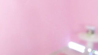 Little_Effy18 Metallic Pink Bikini Wet Blobjow