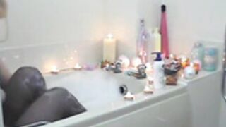 Kirsty Blue in the bath