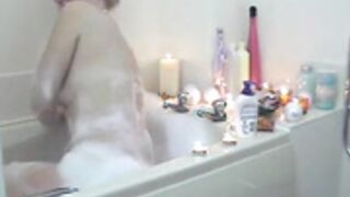 Kirsty Blue in the bath