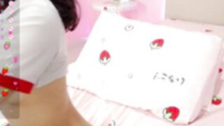 Little_Effy18 Red Gym Shorts Domi Dildo Fuck