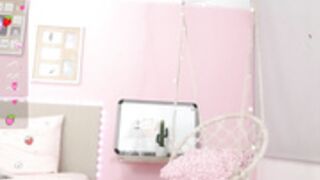 Little_Effy18 Lemon Lingerie Squats Dance