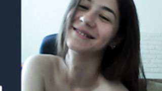 2nd meet with that very horny coomeet teen with dildo
