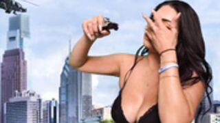 Giantess Jasmine- JasZilla Attack