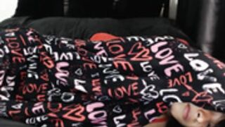 Asian girl friend armpits - sleeping