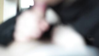 little_emo_kitten blowjob & cumshot