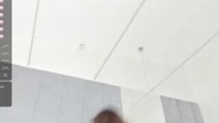 Tiffany Houston with vibrator