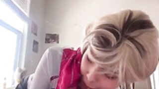 Pupb0icarti blow job in Spider gwen cosplay