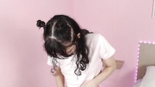 Little_Effy18 Foxtail Butt Plug Fuck Dildo