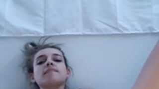 Maddie Little masturbating