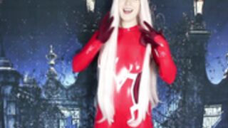 OmankoVivi - Zero Two Tag Teamed Latex BJ Creampie 3