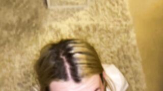 Britni Kitten blows her bf