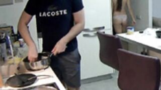 RLC Lana topless cooking