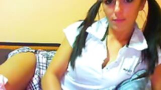 Annays / Jannyne 11-06-2010 Private Spy 4 Cum Show
