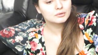 Ketery sucks and fucks dildo, enjoys vibes