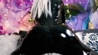 Drop legging | lather | latex 16