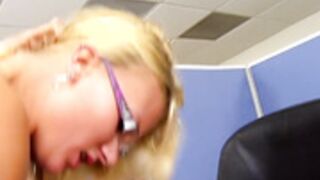 JC Simpson takes enormous cock at lunch