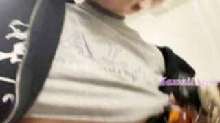 Kawaii_Girl-Little braless fun